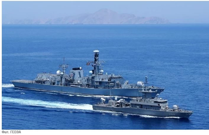 Συνεκπαίδευση φρεγάτας του βρετανικού ναυτικού «HMS Kent» με την ελληνική πυραυλάκατο «Δανιόλος»